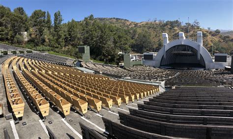 An app . . Hollywood bowl view